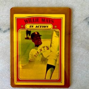 1971 Willie Mays Topps, San Francisco Giants HOF’er